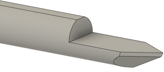 V Shaped Cutter